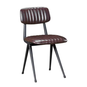 Ghế cafe chân sắt nệm da nhiều màu GCFS110