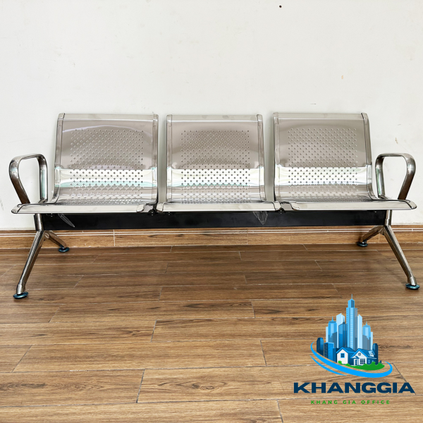 Ghế băng chờ 3 chỗ ngồi inox: GBCI03 - Hình ảnh 6