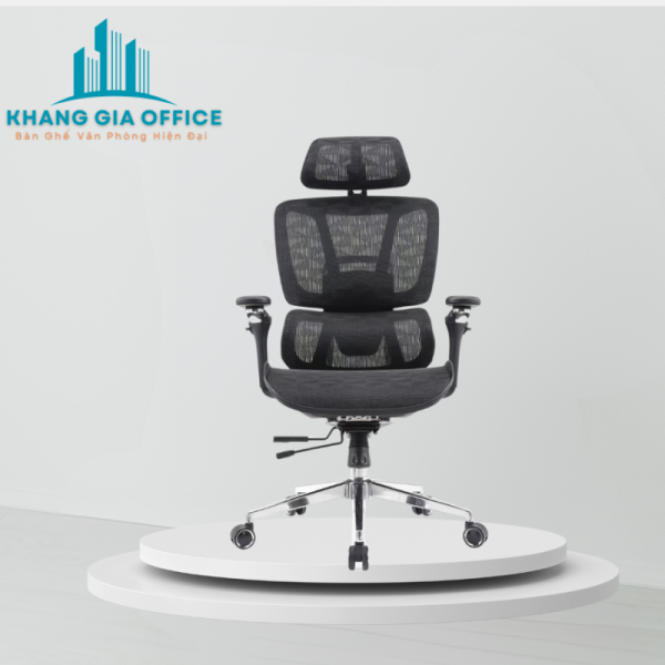 Ghế giám đốc công thái học full lưới: GCTH886B - Hình ảnh 3