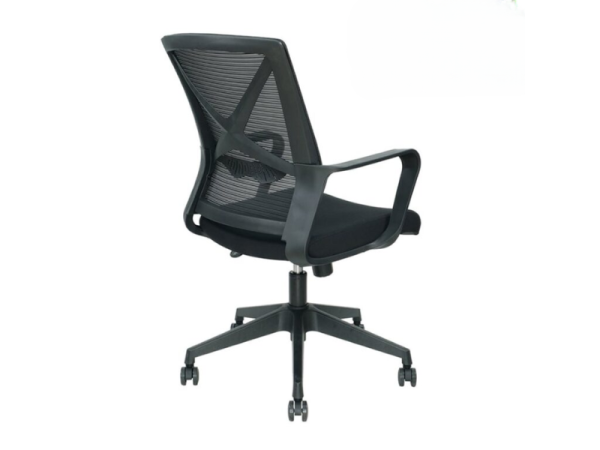 Ghế nhân viên lưng lưới chân xoay nhựa: GNVL082 - Hình ảnh 5