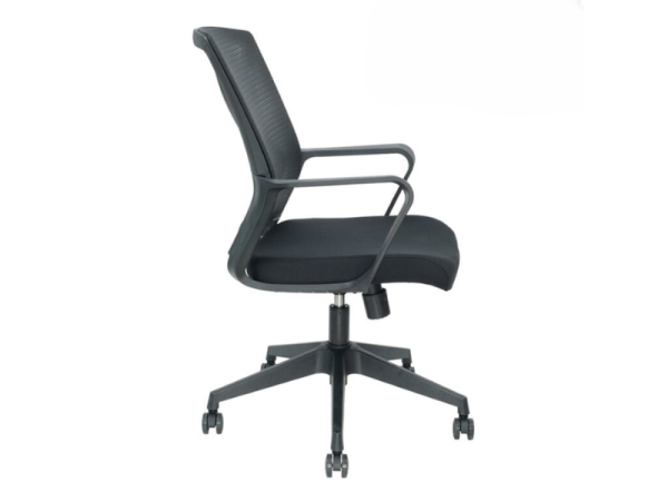 Ghế nhân viên lưng lưới chân xoay nhựa: GNVL082 - Hình ảnh 4