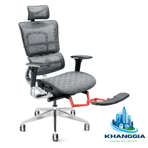 Ghế văn phòng lưới công thái học có hỗ trợ thắt lưng và chiều cao ghế có thể điều chỉnh cho chứng đau cổ và đau lưng: JNS801