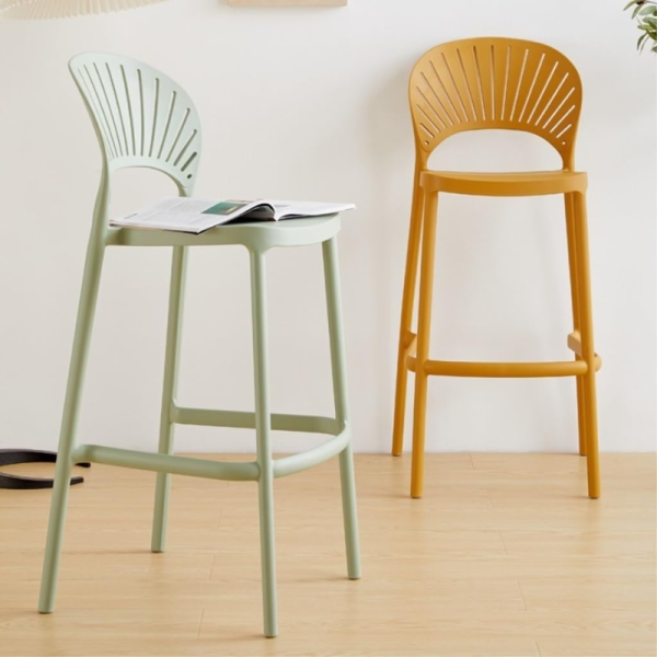 Ghế bar nhựa đúc giá rẻ【𝐍𝐡𝐢𝐞̂̀𝐮 𝐦𝐚̀𝐮】: GBN148 - Hình ảnh 11