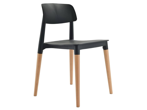 Ghế cafe nhựa chân gỗ giá rẻ: CFN3022 - Ảnh 10