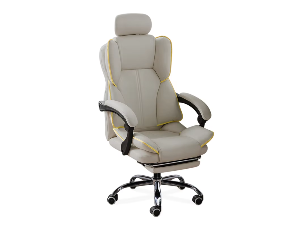Ghế làm việc máy tính, gaming nệm da màu hồng: GM110 - Hình ảnh 4