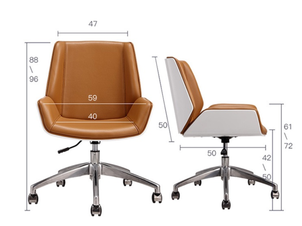 Ghế phòng họp hiện đại chân xoay: CQ025 - Hình ảnh 3