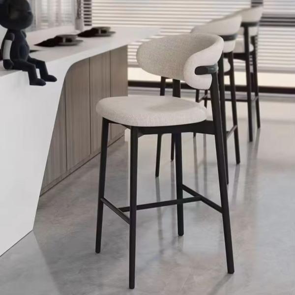 Ghế quầy bar bằng gỗ sang trọng kiểu Bắc Âu cho nhà bếp: GB006 - Hình ảnh 13