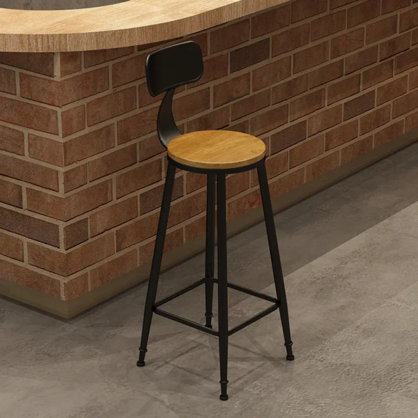 Ghế quầy bar chân sắt cố định: Loft75 - Hình ảnh 4