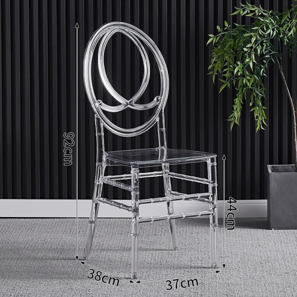 Ghế sự kiện Chiavari, Tiffany Trong Suốt: CF627 - Hình ảnh 10