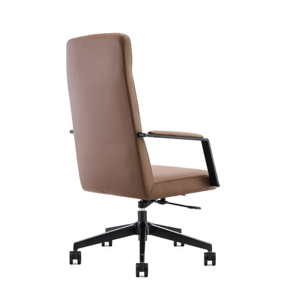 Ghế trưởng phòng bọc da màu nâu: TPD833 - Hình ảnh 4