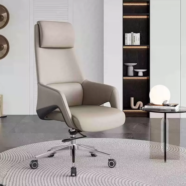 Ghế văn phòng cao cấp bọc da PU: GVPD801 - Hình ảnh 4