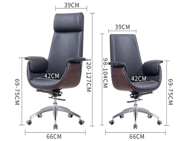 Ghế xoay giám đốc bọc da cao cấp: GD220 - Hình ảnh 12