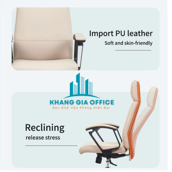 Ghế xoay phòng họp cao cấp: CQ128 - Hình ảnh 10
