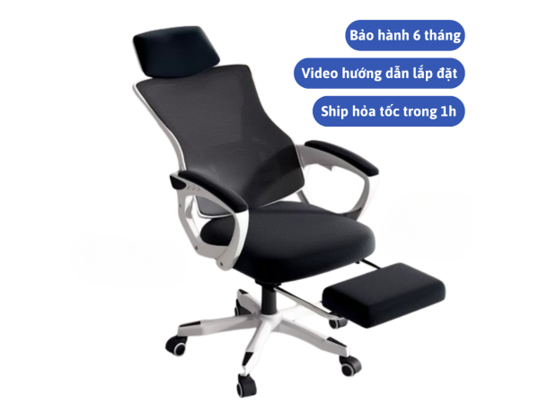 【﻿Nhiều màu】Ghế Công Thái Học Giá Rẻ: CTH245 - Ảnh 6