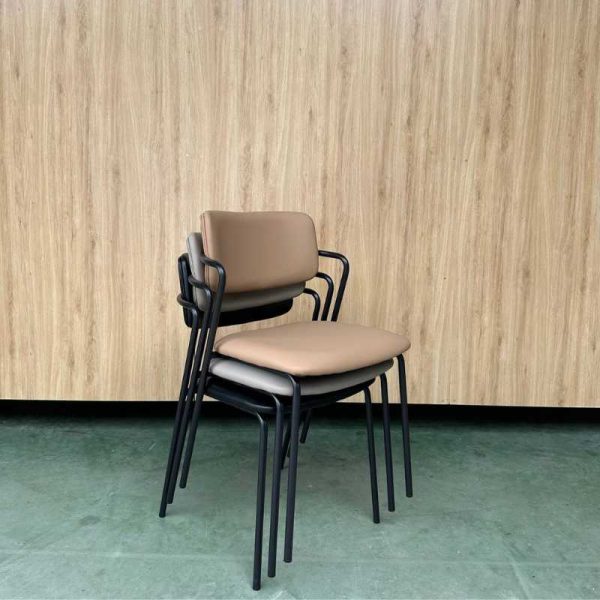 Ghế ăn - cafe đệm da chân sắt: CF118 - Ảnh 13