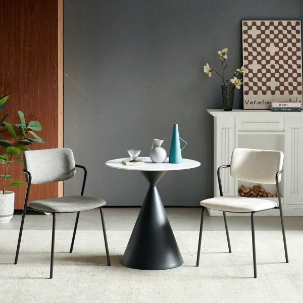 Ghế ăn - cafe đệm da chân sắt: CF118 - Ảnh 15