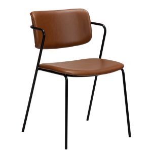 Ghế ăn - cafe đệm da chân sắt: CF118