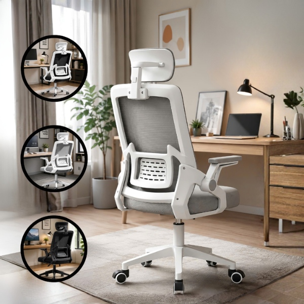 Ghế công thái học có tựa đầu giá tốt: CTH753 - Ảnh 5