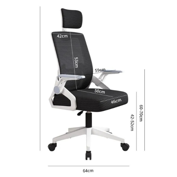 Ghế công thái học có tựa đầu giá tốt: CTH753 - Ảnh 3