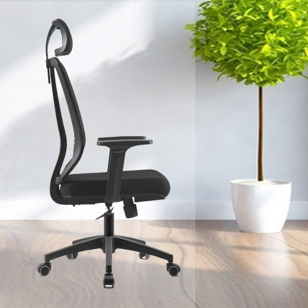 Ghế công thái học lưng lưới có tựa đầu: CTH127 - Ảnh 5