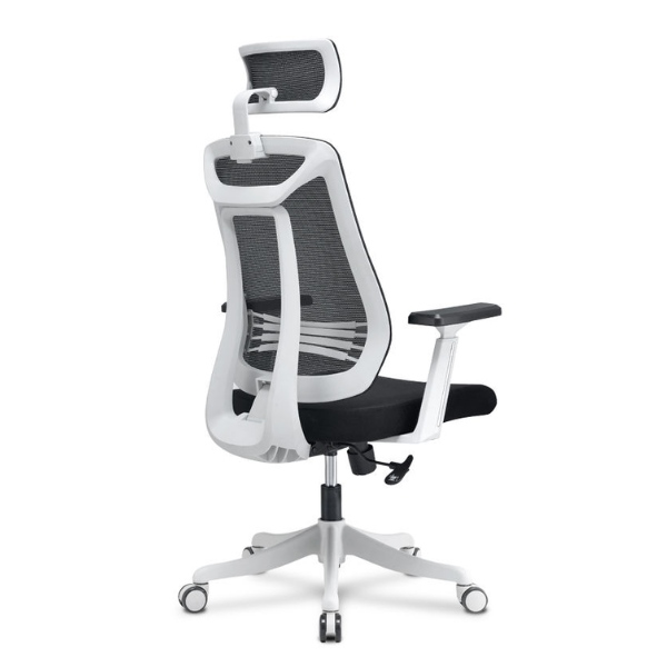 Ghế công thái học tay vịn 4D lưng lưới có tựa đầu: CTH1255 - Ảnh 2