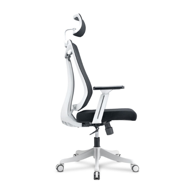 Ghế công thái học tay vịn 4D lưng lưới có tựa đầu: CTH1255 - Ảnh 5
