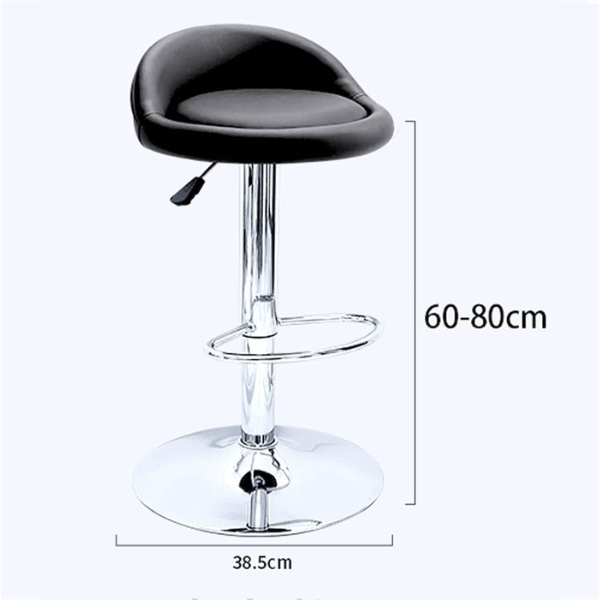 Ghế đảo bếp nệm tròn chân xoay nâng hạ: GBA211 - Ảnh 11
